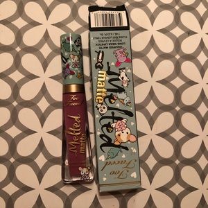 Two faced melt matte lipstick